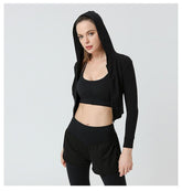 Schnelltrocknende Reißverschlussjacke für Yoga und Workout für Damen