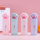 Federmäppchen mit Katzenpfote