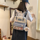 Süßer Blumenrucksack