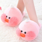 Kawaii Plüsch-Enten-Hausschuhe