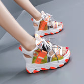 Harajuku klobige Plateausandalen