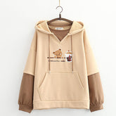 Harajuku Süßer Bären-Hoodie