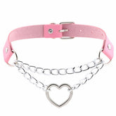 Metall-Herz-Halsband