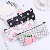 Estuche para lápices Kawaii Peach