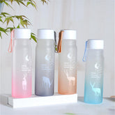 Pastell Hirsch Trinkflasche