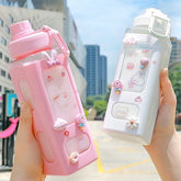 Kawaii Bär Pastell Trinkflasche