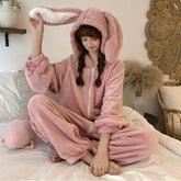 Warm Hooded Bunny Kigurumi