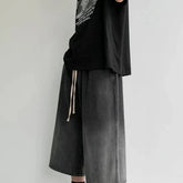 Korean Loose Gradient Shorts
