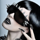 Gafas de sol con pinchos estilo gótico punk