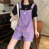 Denim-Overalls im koreanischen Stil