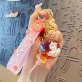 Cartoon-Einhorn-Schlüsselanhänger