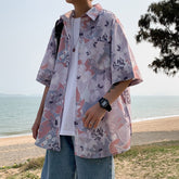 Korean Fashion Flower Shirt