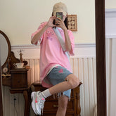 Ulzzang Girl Denim Shorts