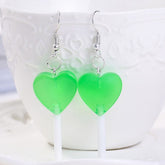Candy Heart Earrings