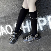 Punk Dornenketten Socken
