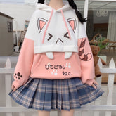 Harajuku Katzenohr Kawaii Hoodie