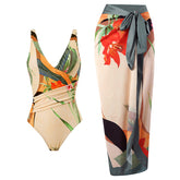 Strandkleid mit gerüschtem Bauchstraffungssaum und Beach Fit
