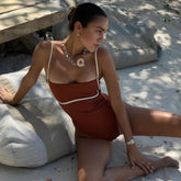 Brown Bikini Swimsuit