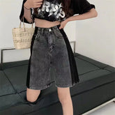 Casual Loose Denim Shorts