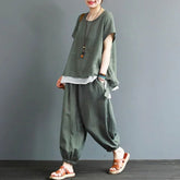 Gemütliches Oversize-Outfit – T-Shirt & Hose
