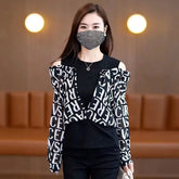 Korean Plaid Two-Piece Shirt