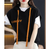 Vintage Knit Vest Loose Pullover