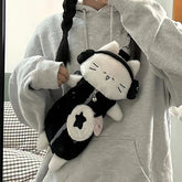 Kawaii Plush Headphone Cat Sling Bag