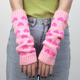 Kawaii Herz Armstulpen