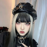 Boina lolita gótica Y2K