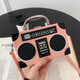 Umhängetasche im Boombox-Stil