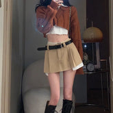 Vintage Mini Cargo Skirt Y2k
