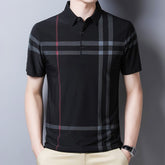 Ben - Checked Anti-Wrinkle Polo Shirt