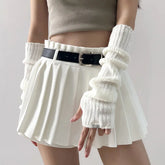 Y2K Gestrickte Armstulpen