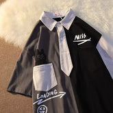 Color Block Polo Shirt