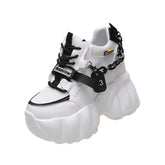 Korean Chunky High Platform Sneakers