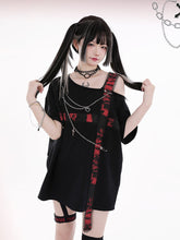 Camiseta estética grunge Y2K