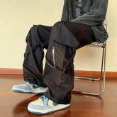 Pantalones cargo holgados estilo hip hop