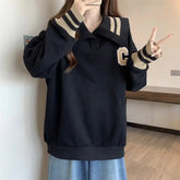 Korean Fashion Collar Pullover