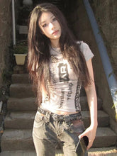 Camiseta estética Y2K