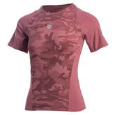 Camo Short Sleeves Women’s Fitness Top