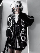 Vintage Butterfly Knitted Cardigan