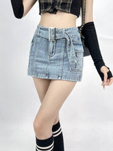 Y2K Denim Skirt Shorts