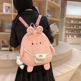 Kawaii Cartoon Plüschkaninchen Rucksack