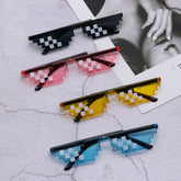 Trendy Pixelated Glasses