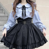 Pastell Gothic Lolita Outfit Set - Hemd & Rock