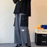Lässige Baggy Dark Cargo Pants