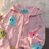 Kawaii Stars Kapuzenpullover