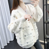 Ästhetische Strickjacke