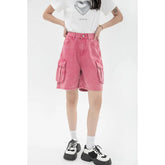 Korean Vintage Denim Shorts