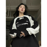 Korean Y2K Style Oversized Pullover